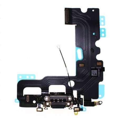 Connecteur de charge Noir pour iPhone 7 - Origine reconditionné photo 1