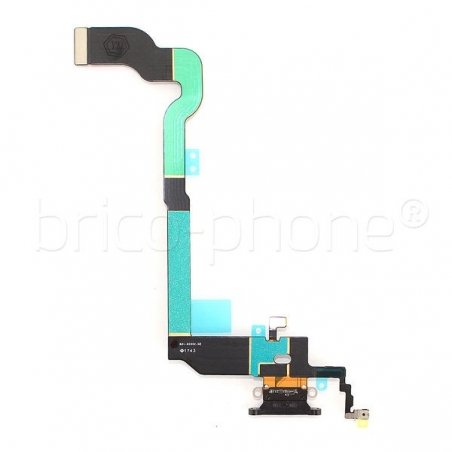 Connecteur de charge noir pour iPhone X - Origine reconditionné photo 1