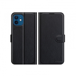 Housse à clapet Noire pour Samsung Galaxy S24+ avec porte-cartes intégré photo 2