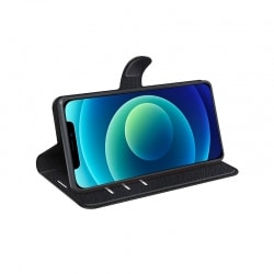 Housse à clapet Noire pour Samsung Galaxy S24+ avec porte-cartes intégré photo 4