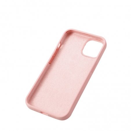 Coque en silicone Rose pastel pour Samsung Galaxy S24+ intérieur en microfibres photo 3