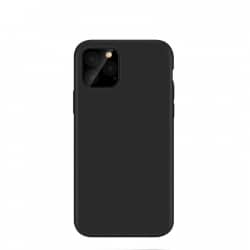 Coque en silicone Noir pour Samsung Galaxy S24+ intérieur en microfibres photo 1