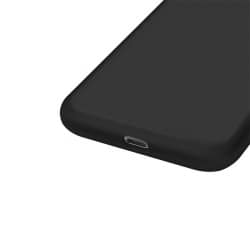 Coque en silicone Noir pour Samsung Galaxy S24+ intérieur en microfibres photo 4