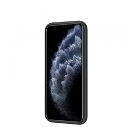 Coque en silicone Noir pour Samsung Galaxy S24 ultra intérieur en microfibres photo 3