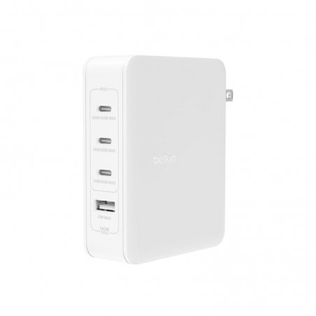 Chargeur secteur de voyage Belkin avec 3 USB-C et 1 USB-A photo 1