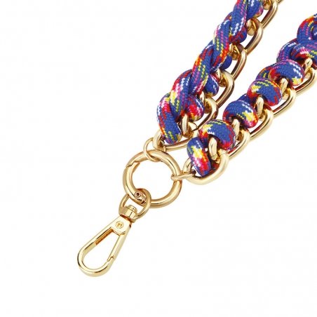 Tour de poignet bijoux Tressé multicolore - Longueur 40cm photo 2