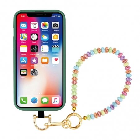 Tour de poignet bijoux Perles Toupies - Longueur 30cm photo 4