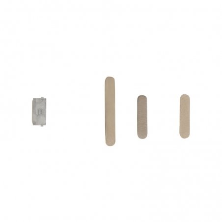 Lots de boutons pour iPhone 14 Pro et 14 Pro Max - Or photo 2