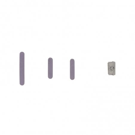 Lots de boutons pour iPhone 14 Pro et 14 Pro Max - Violet photo 2