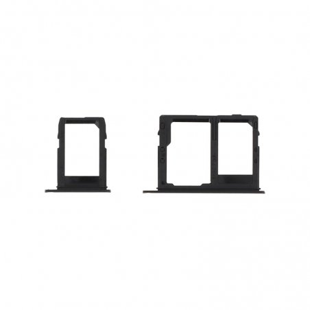 Tiroir SIM pour Samsung Galaxy A6/A6+ 2018 Noir photo 2