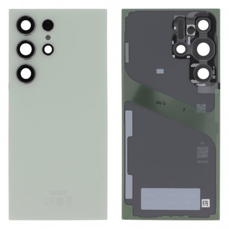 Vitre arrière d'origine pour Samsung Galaxy S24 Ultra Titane Vert_photo1