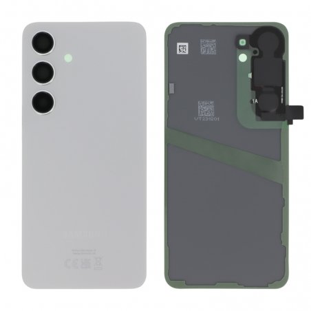 Vitre arrière d'origine pour Samsung Galaxy S24 Argent_photo1