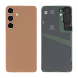 Vitre arrière d'origine pour Samsung Galaxy S24 Orange_photo1