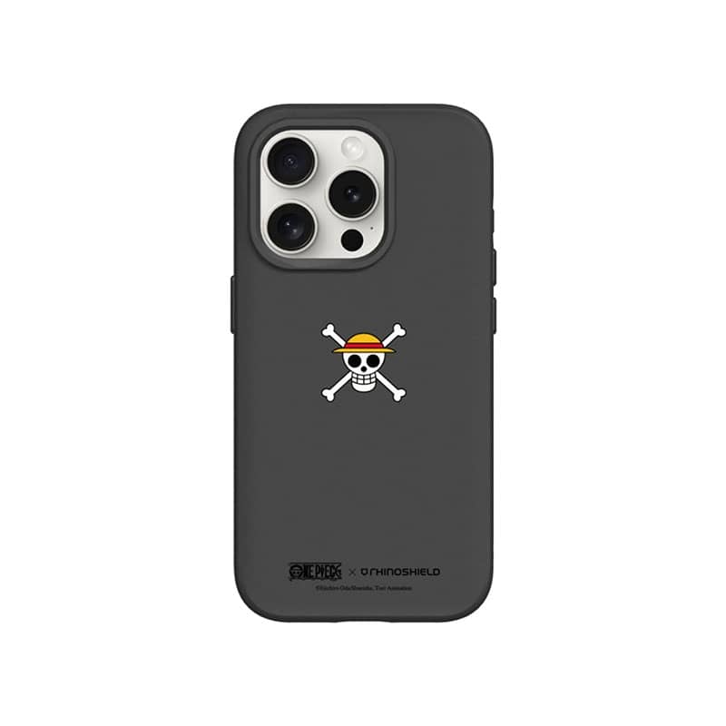 Coque RHINOSHIELD X One Piece SolidSuit pour iPhone 15 Pro Max - Luffy Skull photo 1