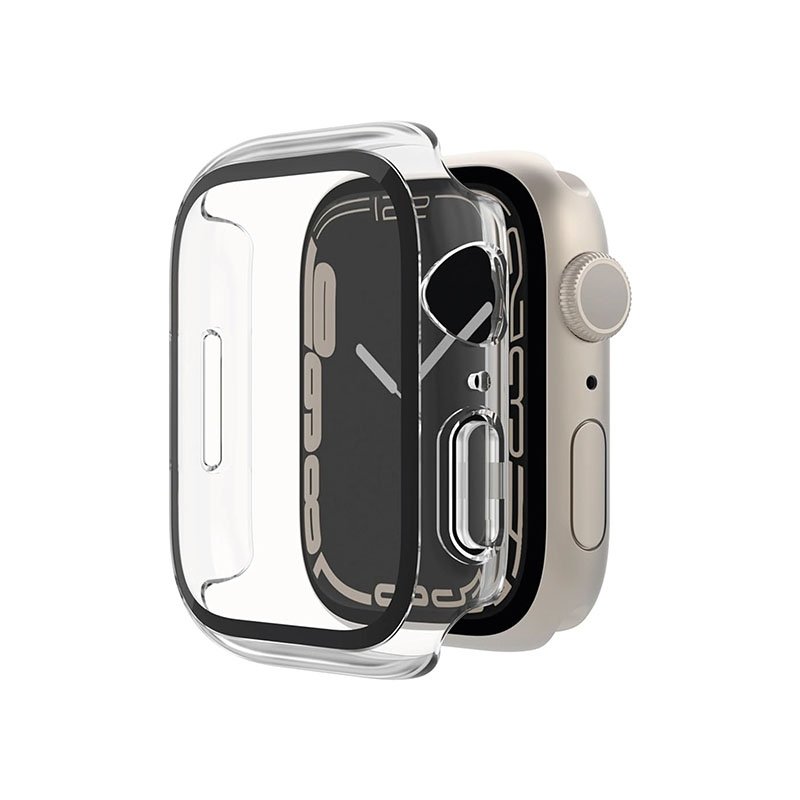 Bumper transparent avec verre trempé pour Apple Watch 7 ou 8 45mm BELKIN photo 1