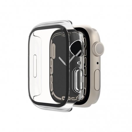 Bumper transparent avec verre trempé pour Apple Watch 7 ou 8 45mm BELKIN photo 1