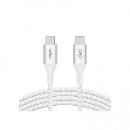 Câble blanc USB-C vers USB-C 240W 2m BELKIN photo 4