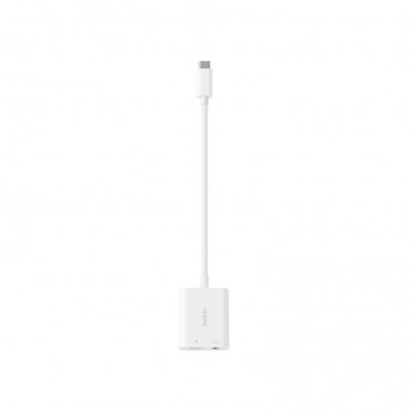 Adaptateur blanc USB-C vers Jack USB-C BELKIN photo 2