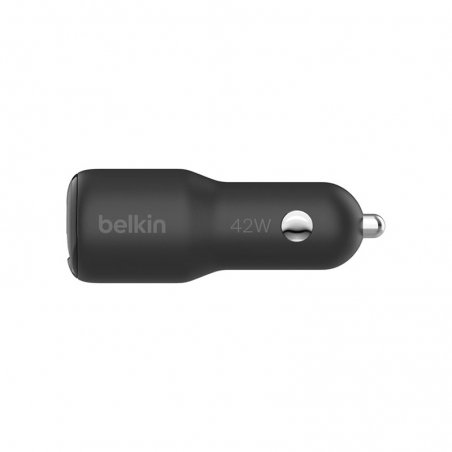 Chargeur voiture blanc USB-C PD 30W et USB-A 12W BELKIN photo 2