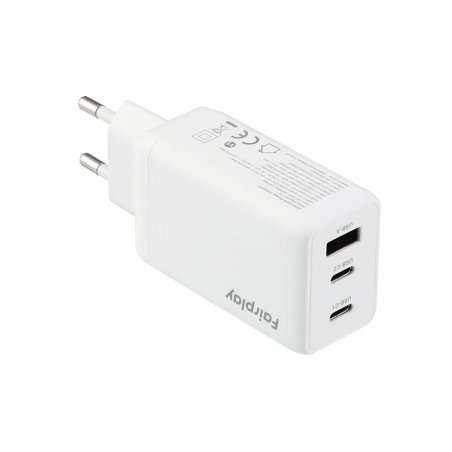 Chargeur rapide 65W avec Triple Port - USB-A et Double USB-C photo 4