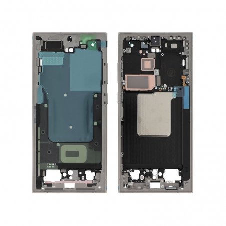 Châssis intérmédiaire d\'origine pour Samsung Galaxy S24 Ultra Noir Titane photo 1