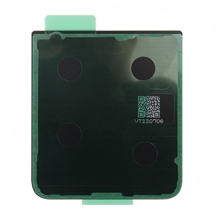 Vitre arrière inférieure pour Samsung Galaxy Z Flip 4 Noir_photo2
