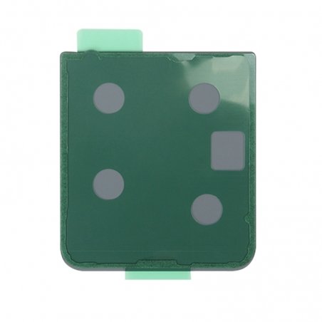 Vitre arrière inférieure pour Samsung Galaxy Z Flip 4 Blanc_photo2