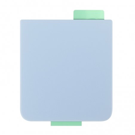 Vitre arrière inférieure pour Samsung Galaxy Z Flip 4 Bleu_photo1