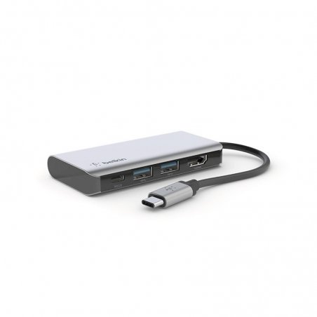 Adaptateur 4 en 1 BELKIN - 1 port HDMI - 1 port USB-C - 2 ports USB-A photo 2
