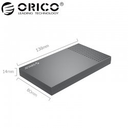 Boitier externe ORICO  pour disque dur SSD/ HDD 2,5  pouces, connectique USB 3.1 photo 3