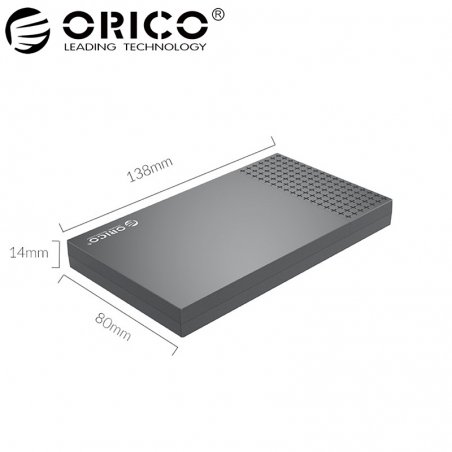 Boitier externe ORICO  pour disque dur SSD/ HDD 2,5  pouces, connectique USB 3.1 photo 3