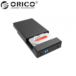 Boitier externe ORICO  pour disque dur HDD 2,5 - 3,5 pouces, connectique USB 3.0 photo 2