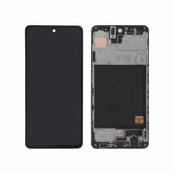 Bloc écran reconditionné pour Samsung Galaxy A51 Noir photo 1