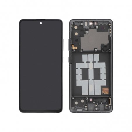 Bloc écran OLED avec châssis pour Samsung Galaxy A51 5G photo 1b