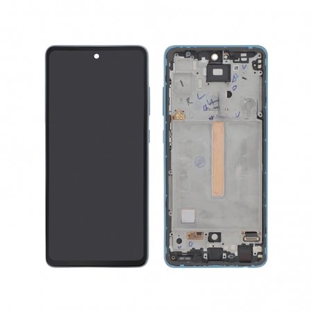 Bloc écran reconditionné pour Samsung Galaxy A52 Bleu photo 1b