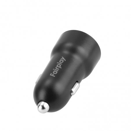 Chargeur allume-cigare 20W 2xUSB (A+C) photo 3