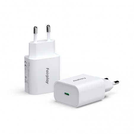Chargeur 25W USB-C Blanc photo 5