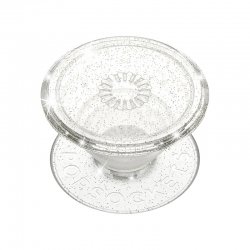 PopGrip de PopSockets motif Glitter Silver photo 1