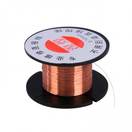 Fil jump en cuivre de 0,1mm photo 1