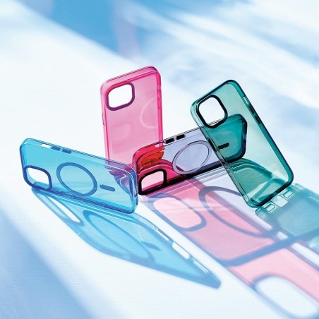 Housse RHINOSHIELD JellyTint Bleu pour iPhone 14 Plus photo 2