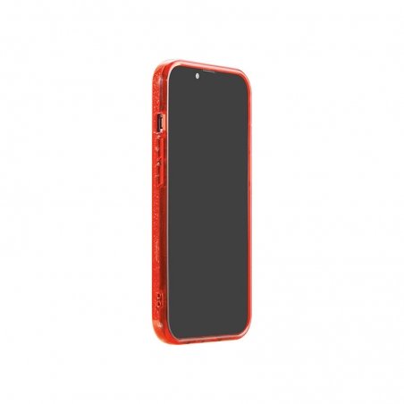 Coque Strass Rouge pour iPhone 14 Plus photo 2