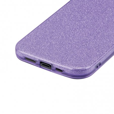 Coque Strass Violet pour iPhone 7/8/SE2/SE3 photo 3