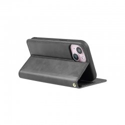 Etui portefeuille à clapet Noir pour Samsung Galaxy A15 4G et 5G photo 3