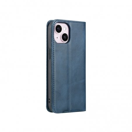Etui portefeuille à clapet Bleu pour iPhone 15 photo 2