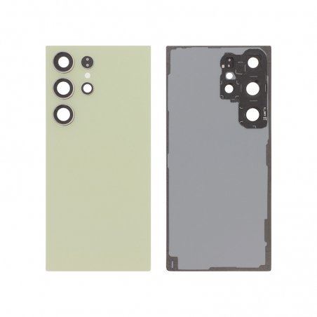 Vitre arrière compatible Titane Vert pour Samsung Galaxy S24 Ultra photo 1