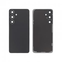 Vitre arrière compatible Noire pour Samsung Galaxy S24 photo 1