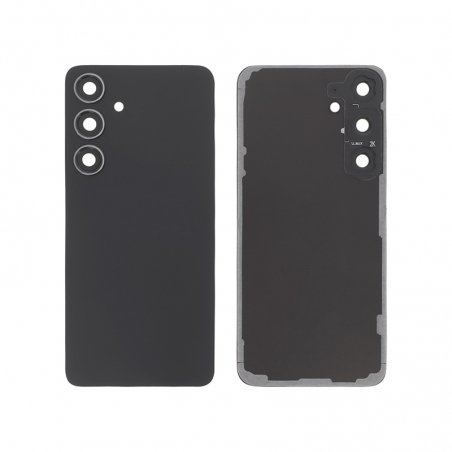 Vitre arrière compatible Noire pour Samsung Galaxy S24 photo 1