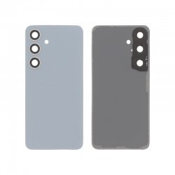 Vitre arrière compatible Bleu pour Samsung Galaxy S24 photo 1