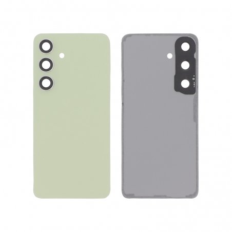Vitre arrière compatible Verte pour Samsung Galaxy S24 photo 1