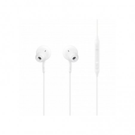 Écouteurs Intra-auriculaires Samsung Blanc avec Connecteur USB-C photo 2